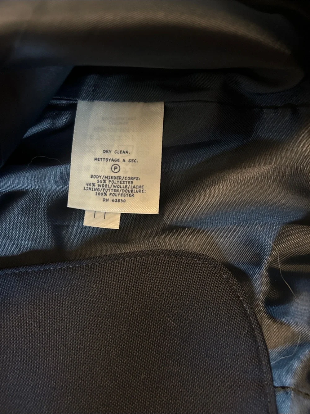 Lands End Girls School Uniform Blazer